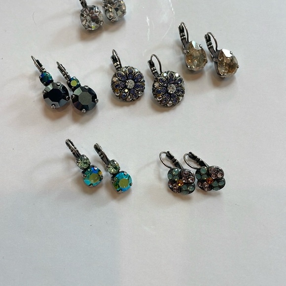 Mariana Multi-Color Crystal Earrings Sets - Picture 8 of 8
